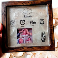استند یادبود تولد نوزاد (تابلو)