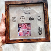 استند یادبود تولد نوزاد (تابلو)